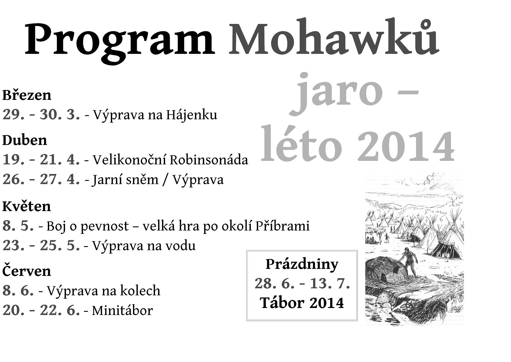 Program jaro - léto 2014